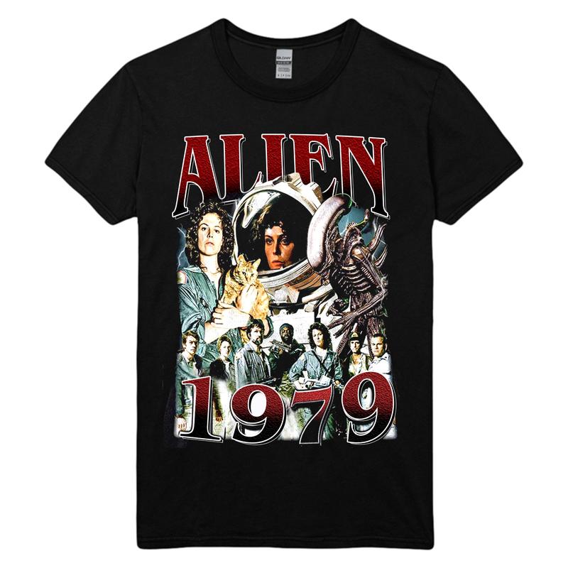 Limited Alie_n 1979 Vintage T-Shirt, Shirt Gift for Women and Men Unisex T-Shirt Medium Cotton Tshirt