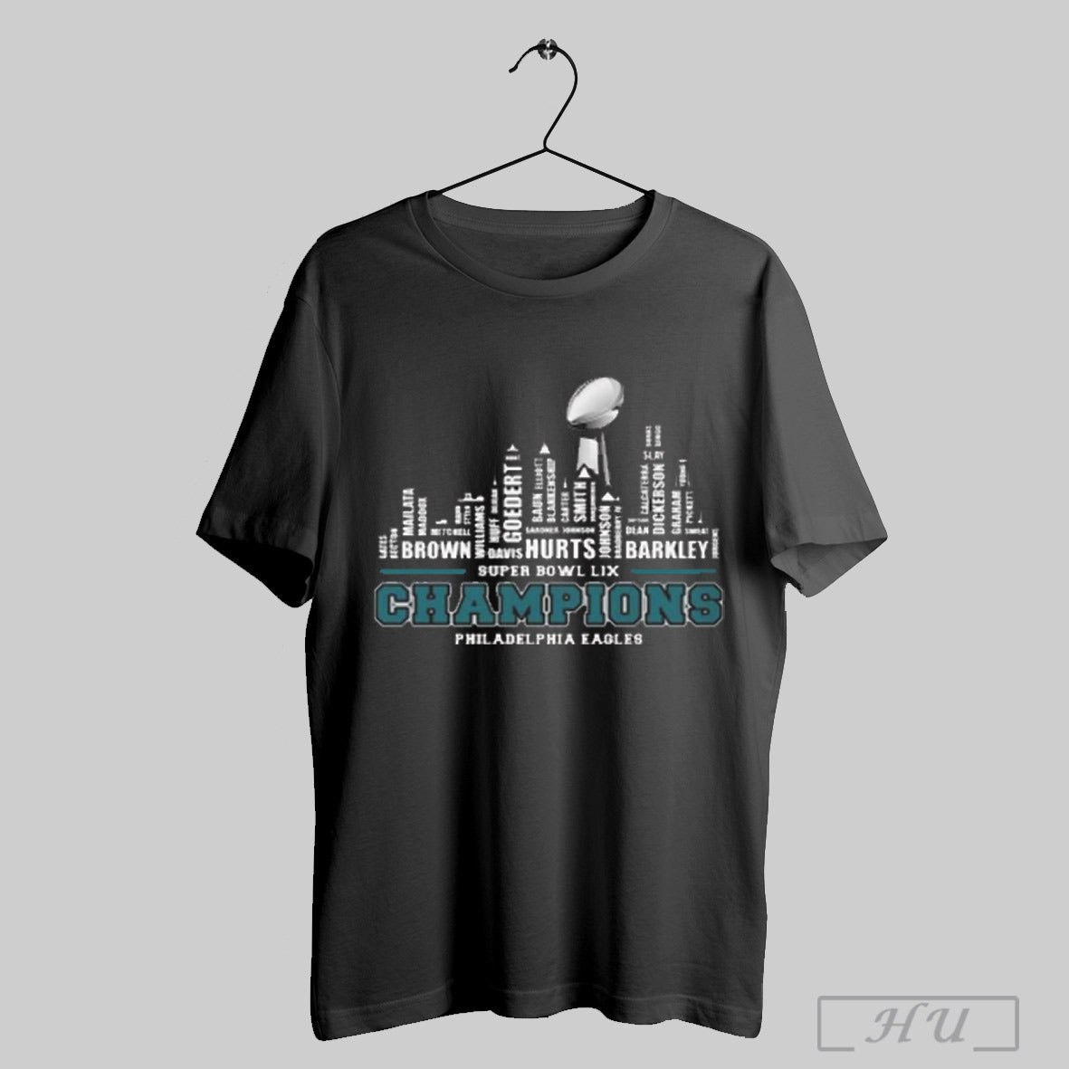 Philadelphia Eagles The Champions 2025 Super Bowl Lix Skyline Shirt Sweatshirt