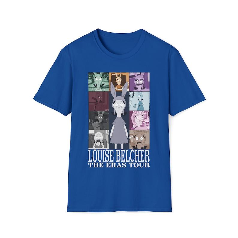 Louise Belcher The Eras Tour Unisex Softstyle T-Shirt, bob's burgers merch, gift for her, gift for him, gift for bob's burgers fans, tv show