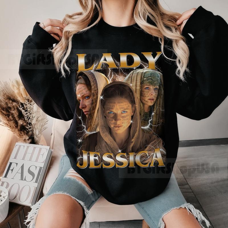 Lady Jessica Dune Shirt, Jessica Dune Sweatshirt, Dune Character Shirt, Rebecca Ferguson Fan Tee, Dune Unisex T-shirt Sweatshirt Hoodie, Zendaya Dune,