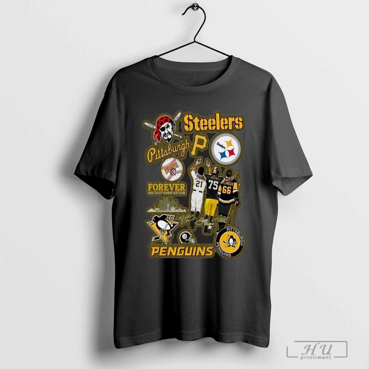 Pittsburgh Steelers Forever Fan Pittsburgh Penguins 2024 Shirt