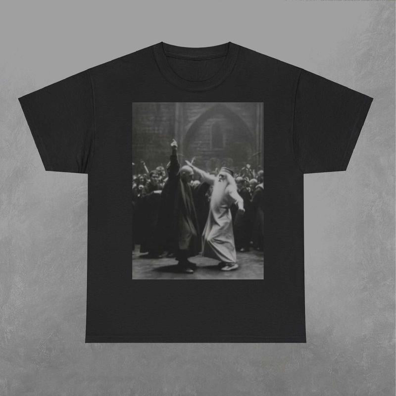 Voldemort and Dumbledore Are Dancing Shirt, Voldemort Shirt, Dumbledore Tshirt, Harry Potter Sweatshirt Classic Fabric Prints