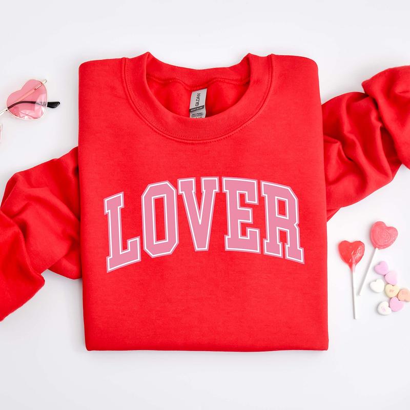 Lover Sweatshirt, Lover Valentines Sweater, Valentines Day Hoodie, Cute Valentine Gift Shirt, Valentine Lover Gifts, Lover Tee, Love Sweater