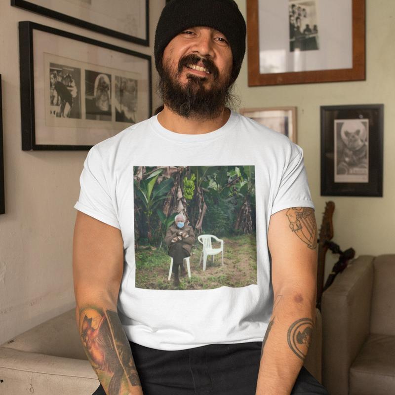 Bernie Sanders Meme T-Shirt, Bernie Sanders DTMF Funny Sweatshirt, Tio Bernie Graphic Unisex Pullover, Humorous Casual Cotton Top