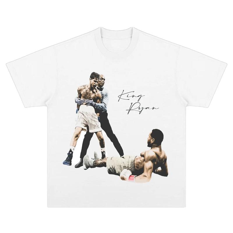 GRAPHIC TEE KING RYAN - STREETWEAR Menswear Short Sleeve T-Shirt