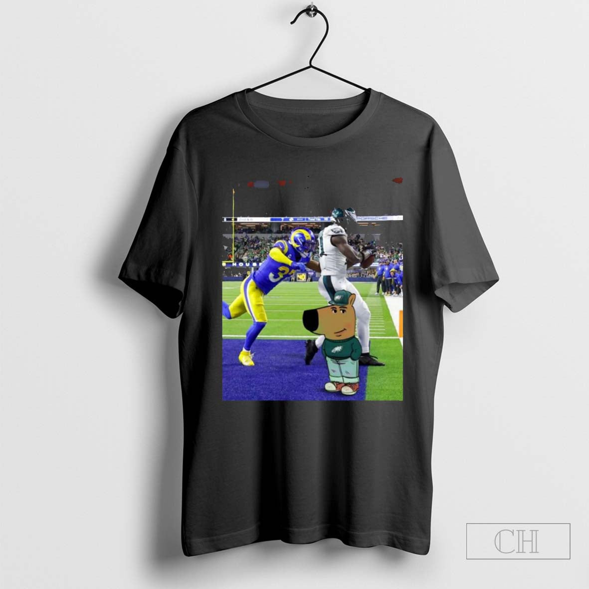 Philadelphia Eagles Vs Los Angeles Dodgers Chill Guy NFL Football 2024 t-shirt
