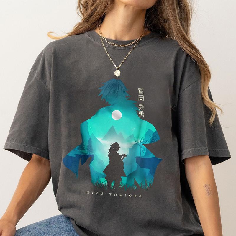 Giyu Tomioka Water Hashira Demon Slayer Shirt shirt, Kimetsu No Yaiba t-shirt, anime sweatshirt hoodie, Tanjiro shirt, Rengoku t-shirt