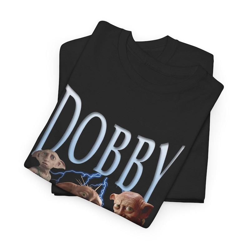 Harry Potter Dobby Tee, 90s Vintage Unisex Cotton Shirt, Wizarding World Gift, Hogwarts , 90s rap Tee, Bootleg Tee, Vintage Harry potter