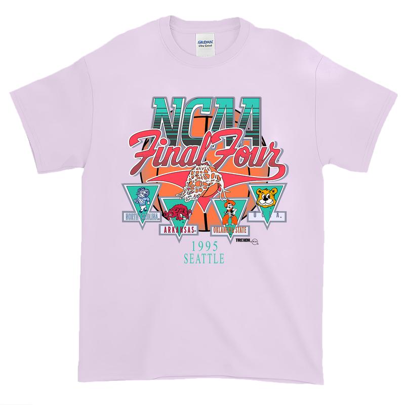 Vintage  1995 Rare NCAA Final Four Official Game Tee, Vintage graphic tee Classic Cotton Menswear Top  Hoodie