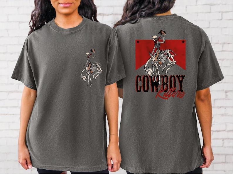 Cowboy Killers Tshirt, Western Cowboy Shirt, Cowboy Skeleton Tee, Western Skeleton Tee, Western Rodeo Shirt, Gift For Women T-shirt, sweater and Hood