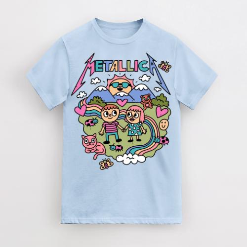 CUTE METALLICA SHIRT _Cotton T-Shirt, Perfect Tee, Gifts For Boyfriend and Girlfriend T-Shirt