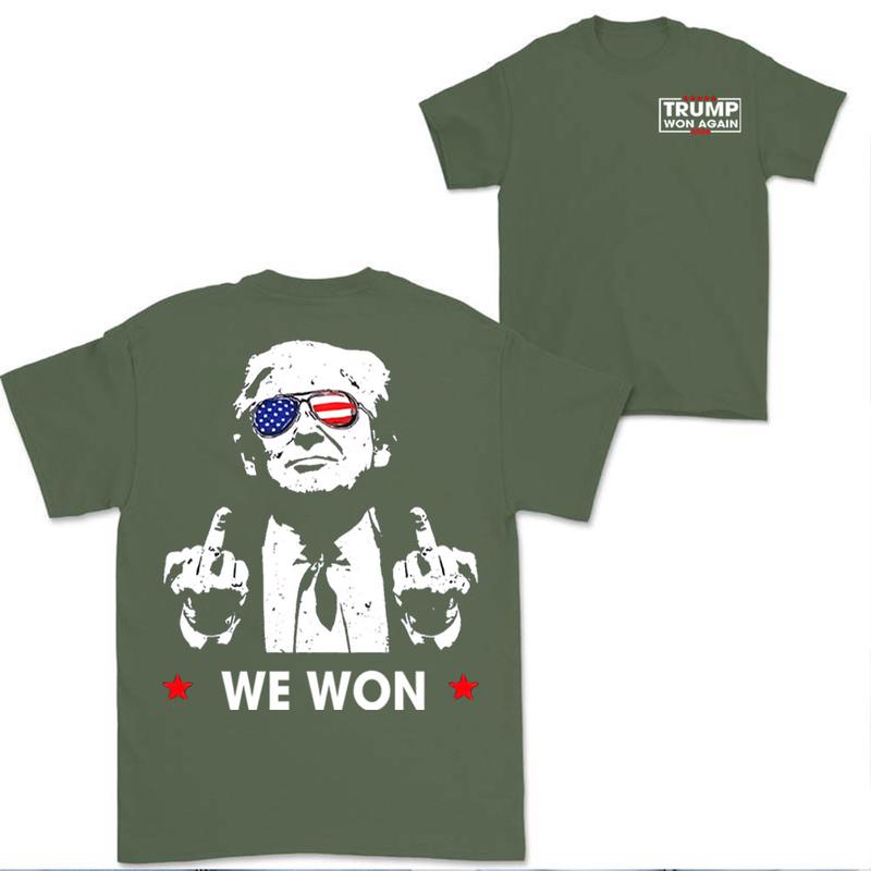 Trumpp Won Get Over It we won 2024 shirt, Patriotic Hoodie for Loyal Trump Supporters,get over it shirt, we won 2024 trump sweatShirt for men and wome