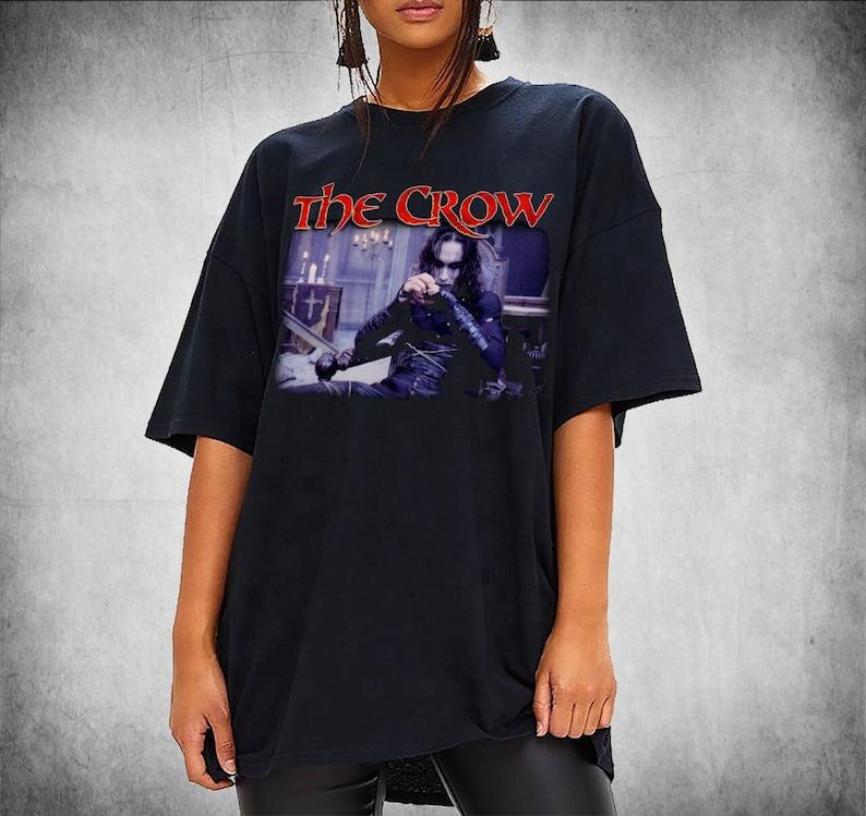 The Crow T-shirt 90s Inspired Vintage Shirt Vintage Bootleg Classic Graphic Tee Vintage Classic Retro Shirt