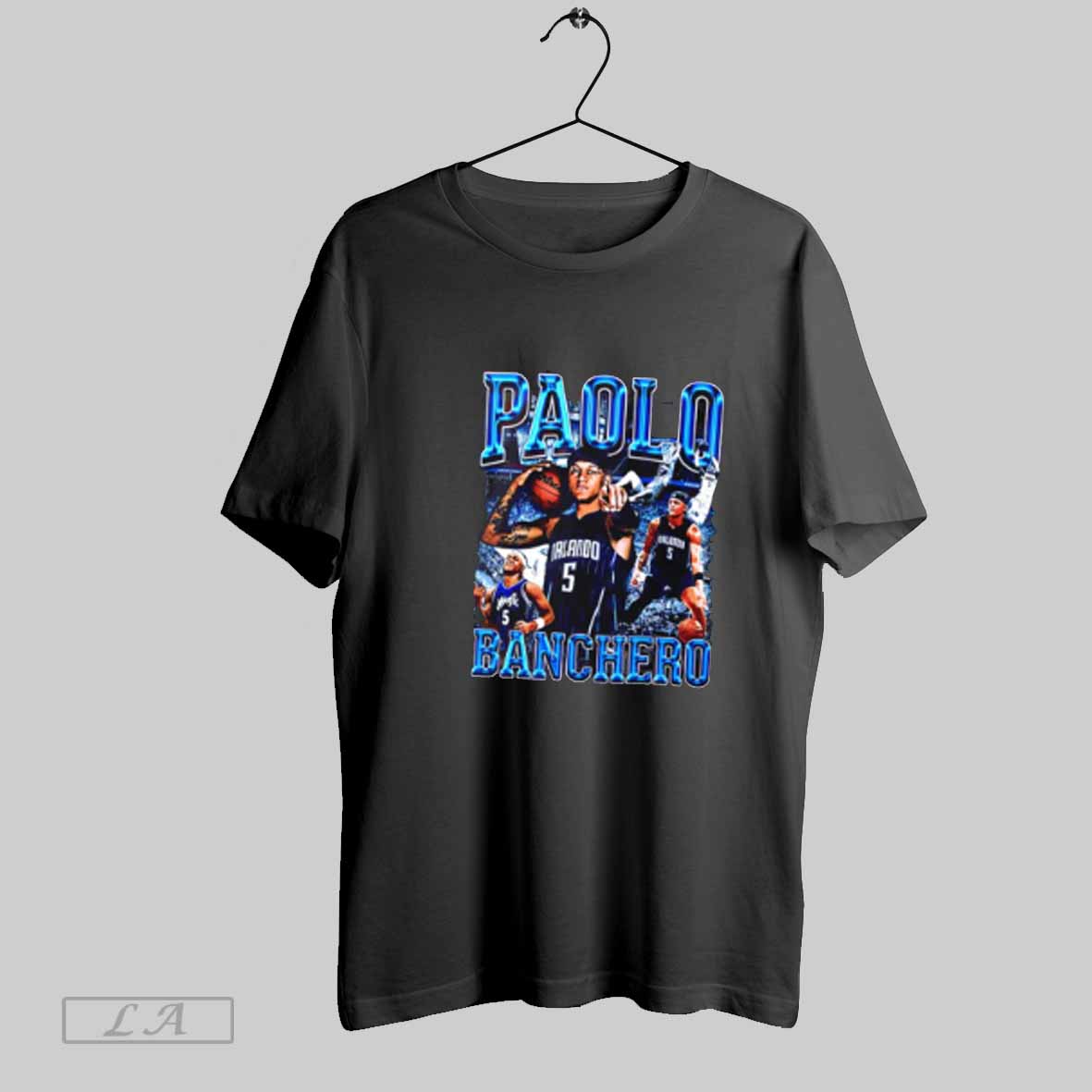 Paolo Banchero Orlando Magic Number 5 Basketball Graphic Shirt