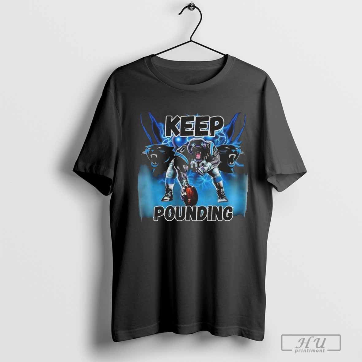 Panthers Keep Pounding For The Carolinas T-Shirt