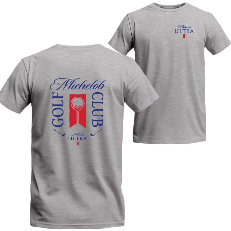 Michelob Golf Club Beige Colorway T-shirt, Michelob Short Sleeve Tee, Unisex Shirt