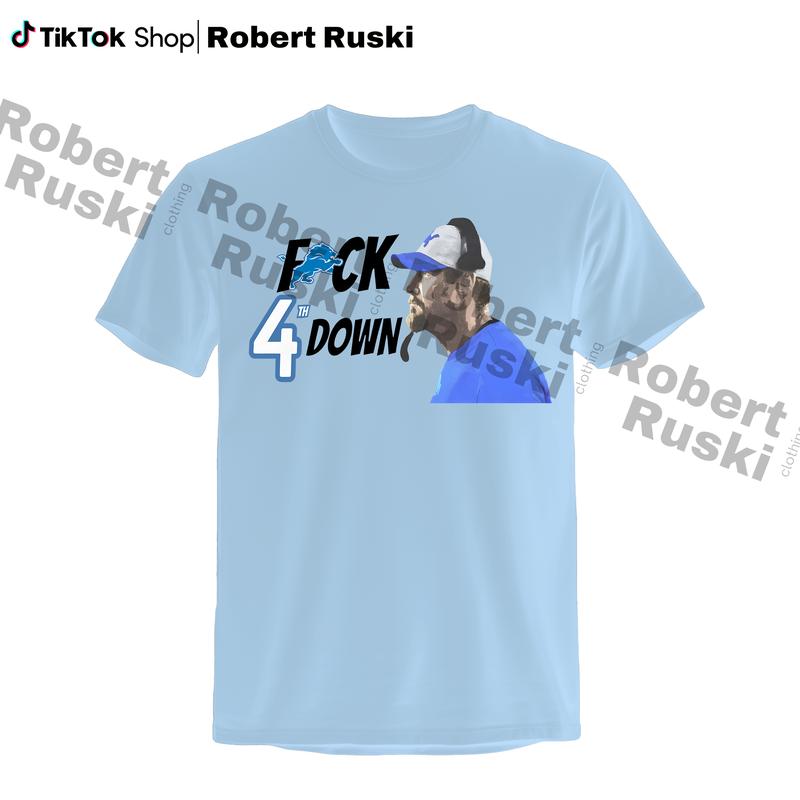 F 4th Down CampbeII Unisex T-Shirt, Dan Lion Football Shirt, Gift For Lion Fan