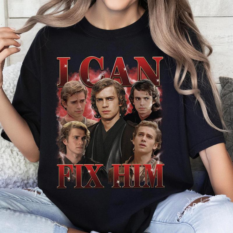 Star Movie War Hayden Christensen I can fix him Shirt Sith 20Th Anniversary Sith Wars Shirt Anakin Padme Shirt 5