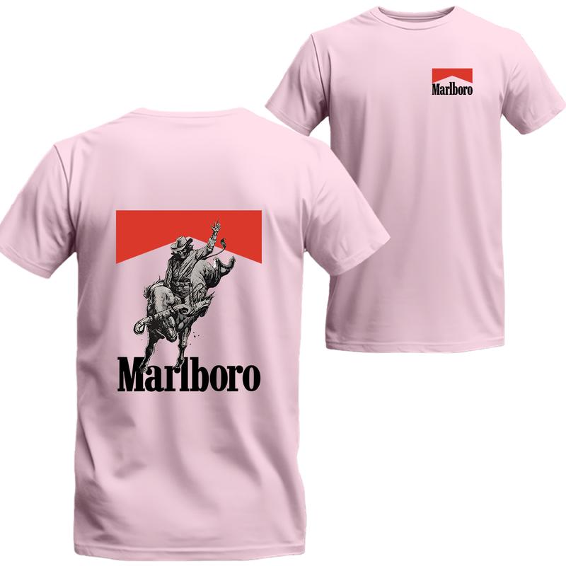 Marlboro Bone Rodeo T-shirt, Marlboro Short Sleeve Tee, Unisex Shirt, Menswear Top