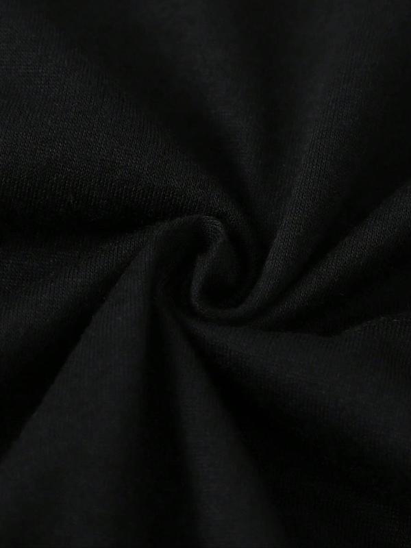 Men's Letter Graphic Print Round Neck Tee, Regular Fit Casual Short Sleeve T-shirt, Streetwear, Graphic Tees, Men's Summer Clothes Top for Daily Wear