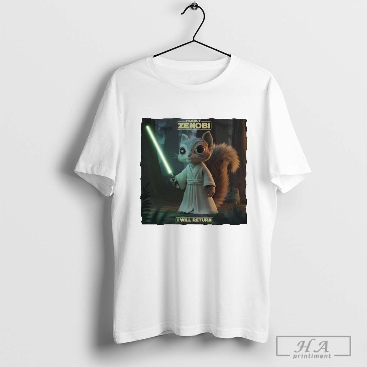 Peanut The Squirrel Peanut Zenobi I Will Return 2024 Shirt