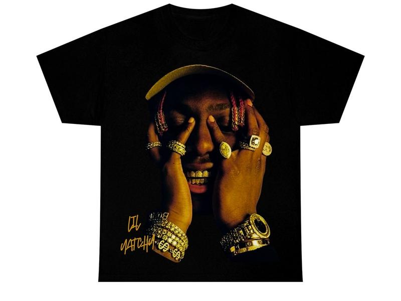 LIL YATCHY T-SHIRT Rap Tee Graphic Hip Hop Vintage Style Retro 90s Shirt Graphic Bootleg Casual Clothing Fashion Menswear