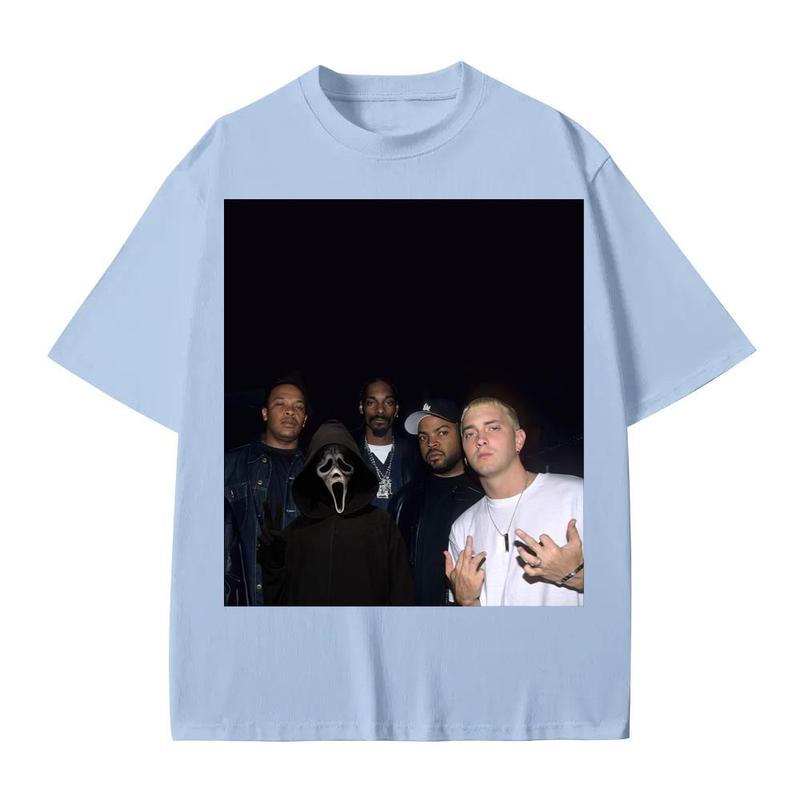 Limited Scream tshirt, Scream x Rap Legend Tee, Limited Edition Shirt Cotton Menswear