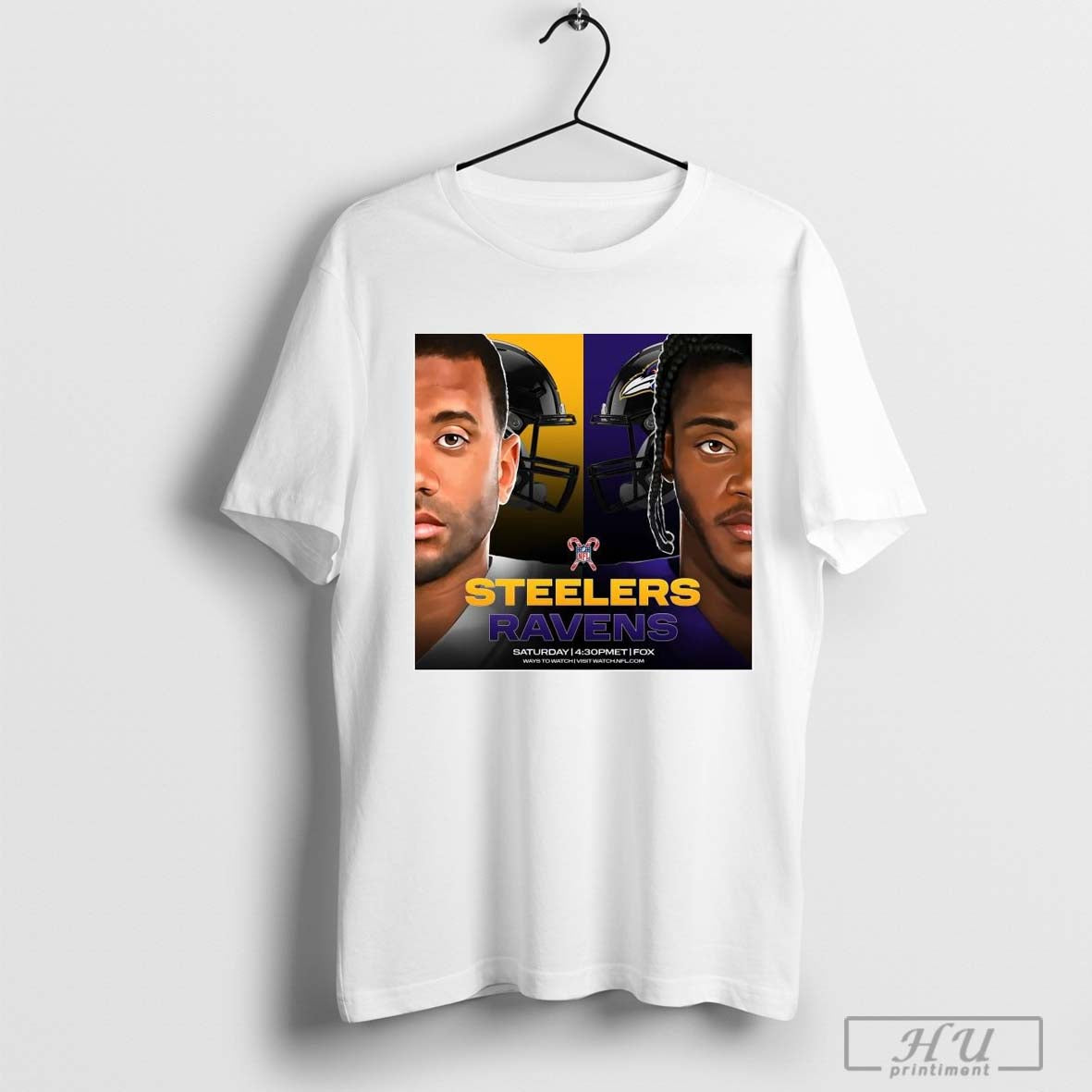 Pittsburgh Steelers Vs Baltimore Ravens Showdown Dec 21 2024 Week 16 Nfl Poster