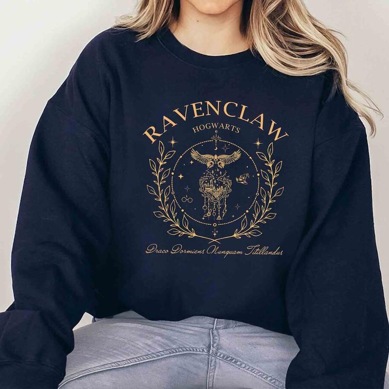 Vintage Hogwarts Sweatshirt, Hogwarts House Sweatshirt, Wizarding World Shirt, Magic World Crewneck Sweater, Universal Studios Fan, HP Fan Gift
