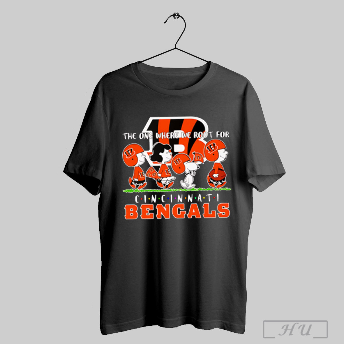 Peanuts The One Where We Root For Cincinnati Bengals Shirt Sweatshirt