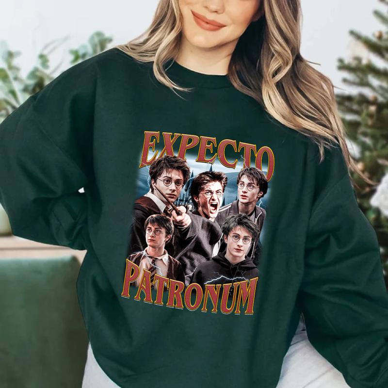 HP Sweatshirt Hoodie Shirt, gift for fan wizard harry potter
