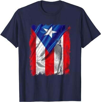 Vintage Puerto Rico Flag for men, women, Retro Patriot Puerto Rico Flag, I Love Puerto Rico T-Shirt