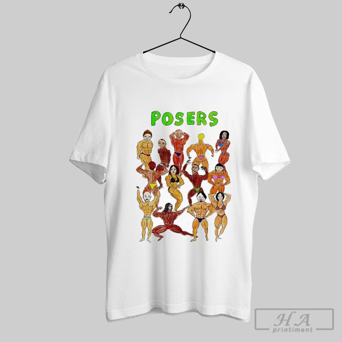 Posers Body Muscle T Shirts
