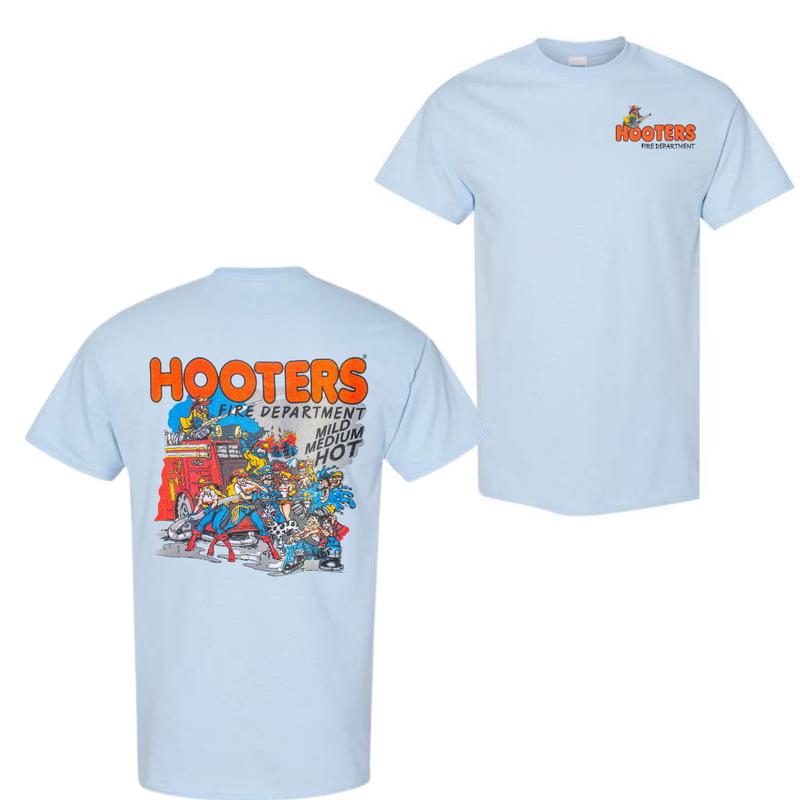 Hooters Fire Department T-Shirt, Shirt For Womens, Mens