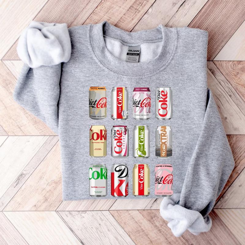 Diet Coke Sweatshirt, Coke Sweatshirt, Gift for Diet Coke Lover
