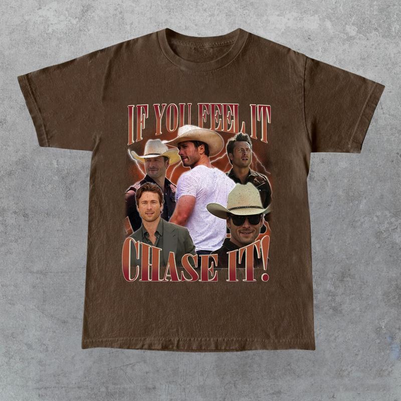 If You Feel It Chase It Ver 3 Gildan, Gift For Women and Man Unisex T-Shirt, Gift For All