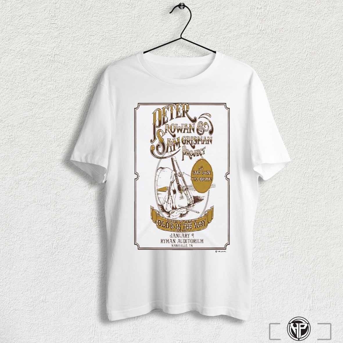 Peter Rowan With Sam Grisman Jan 9 2025 Nashville Tn Shirts Trending