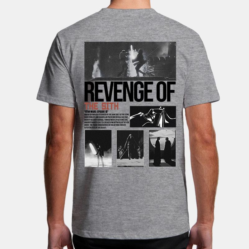 Anakin Sith Shirt Printed On Back Only