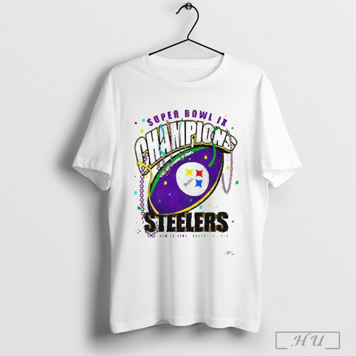 Pittsburgh Steelers Super Bowl Ix Champions New Orleans 2025 T Shirt
