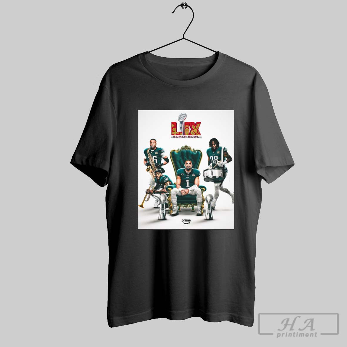 Philadelphia Eagles Let The Party Begin The Philadelphia Eagles Are Super Bowl Lix Champions Poster T Shirt