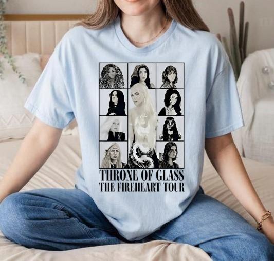 Throne Of Glass The Fireheart Tour Concert Shirt