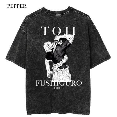 TOJI FUSHIGURO VINTAGE T-SHIRT GIFT FOR HIM Menswear Top Underwear Tshirt