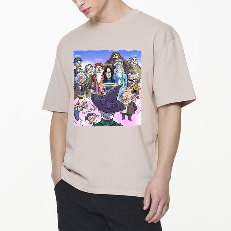 HP Characters In Paradise, Rest In Peace McGonagall Professor Sweatshirt Hoodie Shirt Cotton Relaxed Fit, Harry Tee Womenswear Check Sweaters Tops