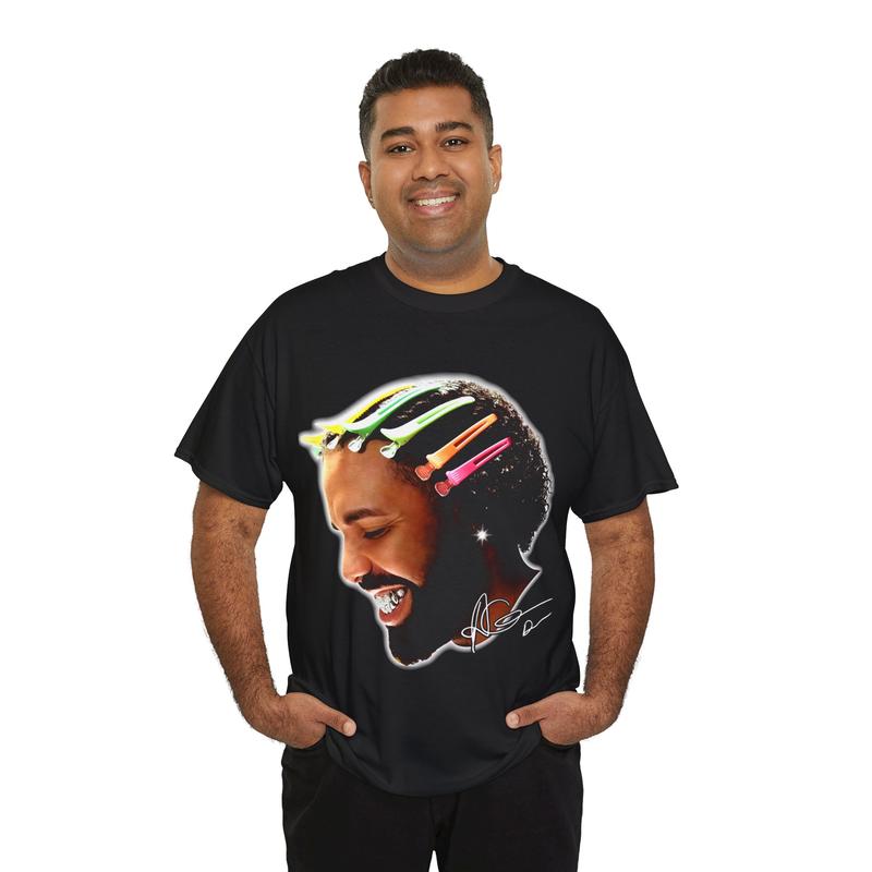 Drake FATD For All The Dogs Drizzy- Heavy Cotton Graphic T-Shirt Tshirt Shirt HipHop Rap Tee Casual Classic Menswear Retro Top Vintage Comfy Streetwea