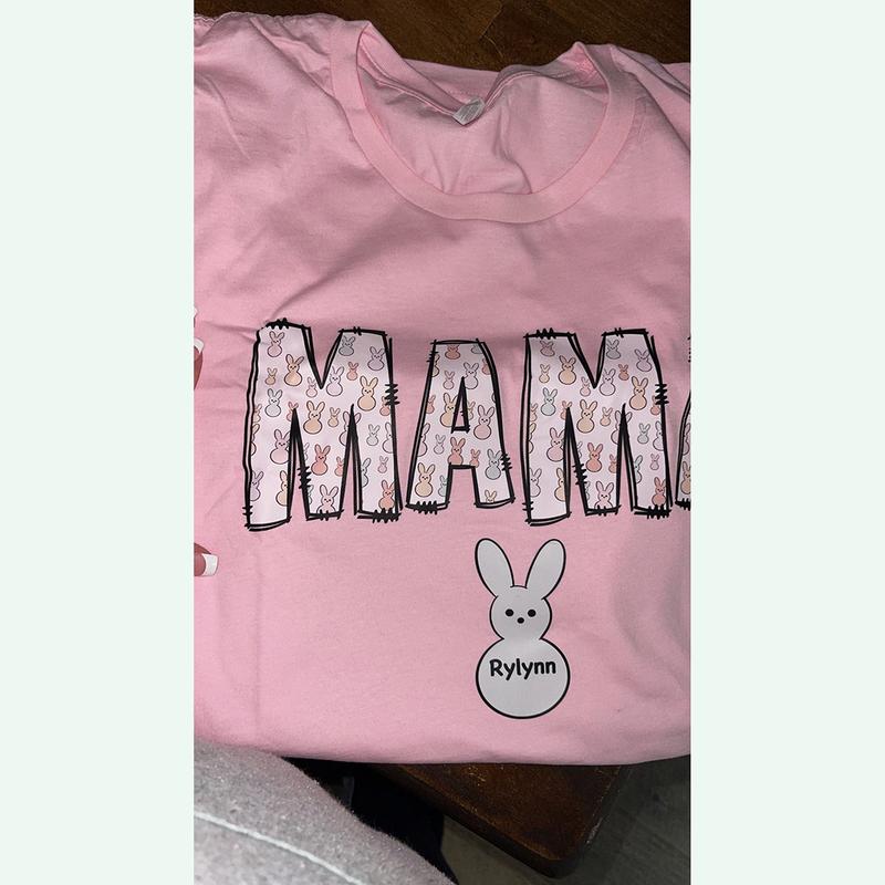 Custom Easter Mama Sweatshirt With Kids Names, Mama Easter Sweater, Mom Easter Shirt, Cute Easter Shirt, Mamas Bunnies Shirt, Easter Gift