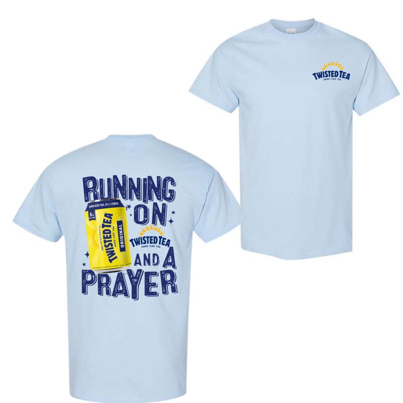 Running On Twisted And A Prayer 2 Sided T-Shirt, Twisted T-Shirt For Men And Women, Trendy Shirt