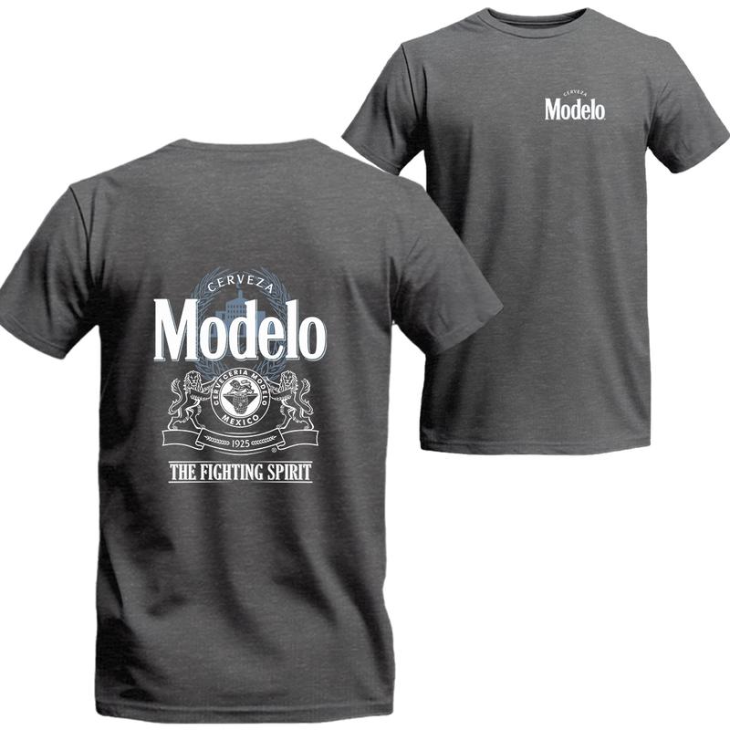 Modelo Especial The Fighting Spirit Classic Logo T-shirt, Modelo Unisex Shirt, Beer Shirt, Menswear Top, Streetwear, Drinking Shirt