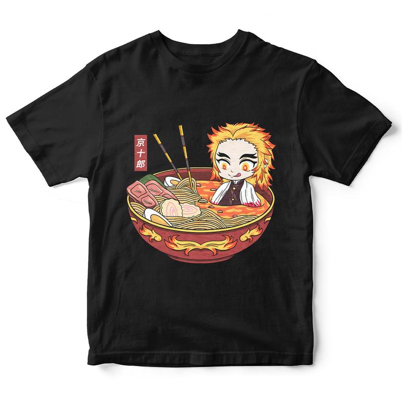 Ramen Rengoku Kyojuro Demon Slayer characters shirt, Kimetsu No Yaiba t-shirt, anime sweatshirt hoodie, Tanjiro shirt, Rengoku t-shirt