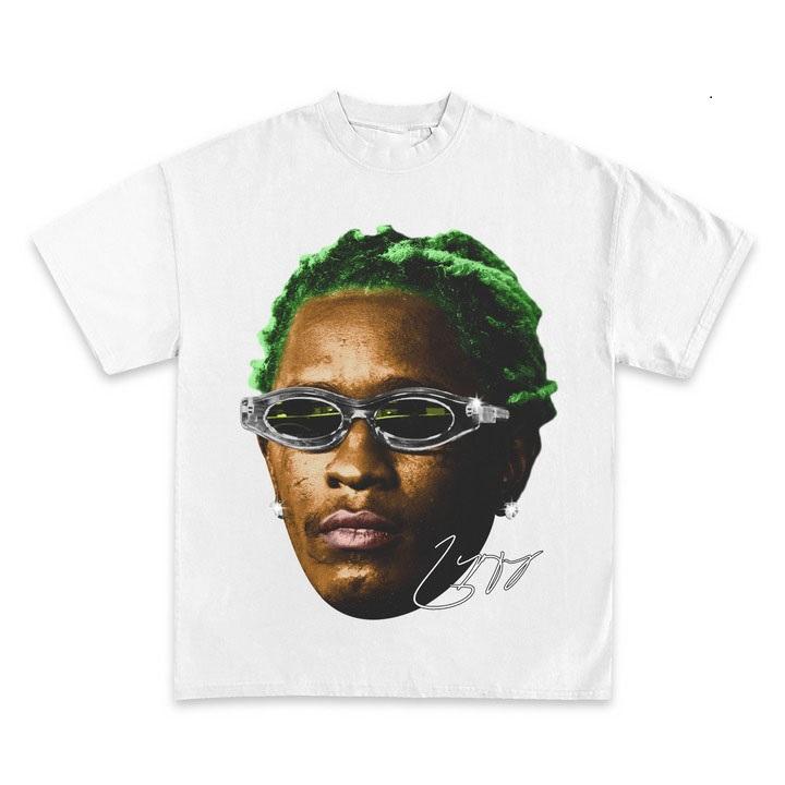Young Thug Graphic T-Shirt, Solid colors are %100 cotton
