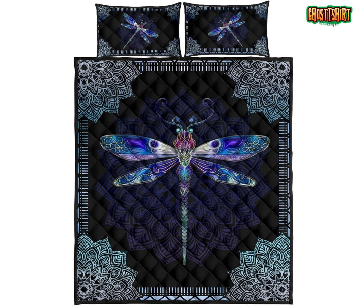 Dragonfly Mandala Bedding Set